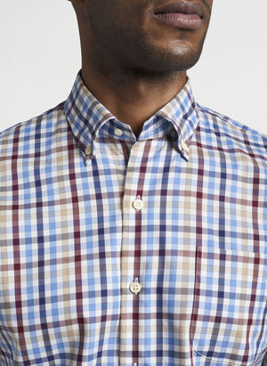 Peter Millar Crown Ease Langley Cotton-Blend Sport Shirt MF21W31NBL