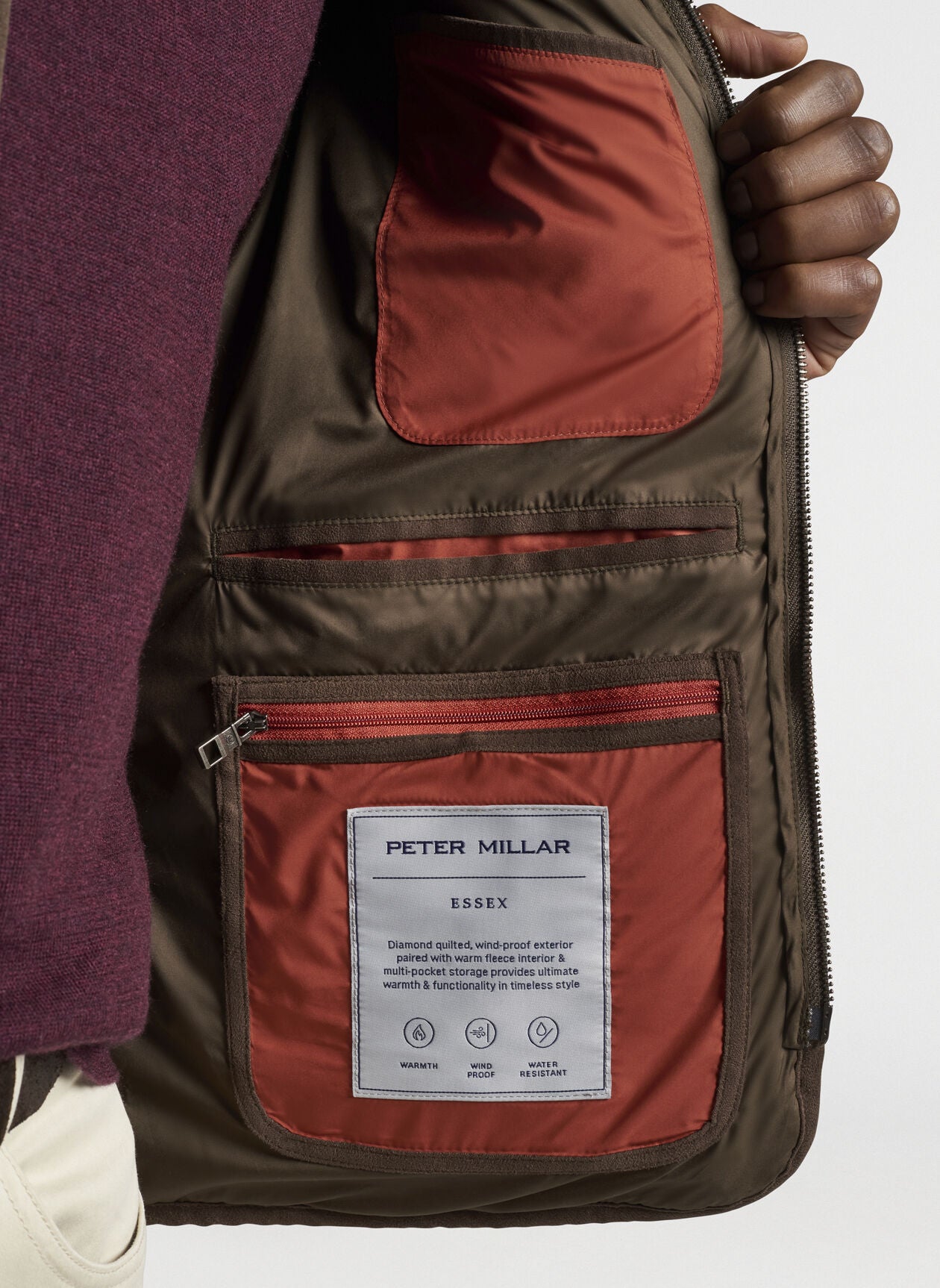 Peter Millar Essex Quilted Vest Mf21Z13
