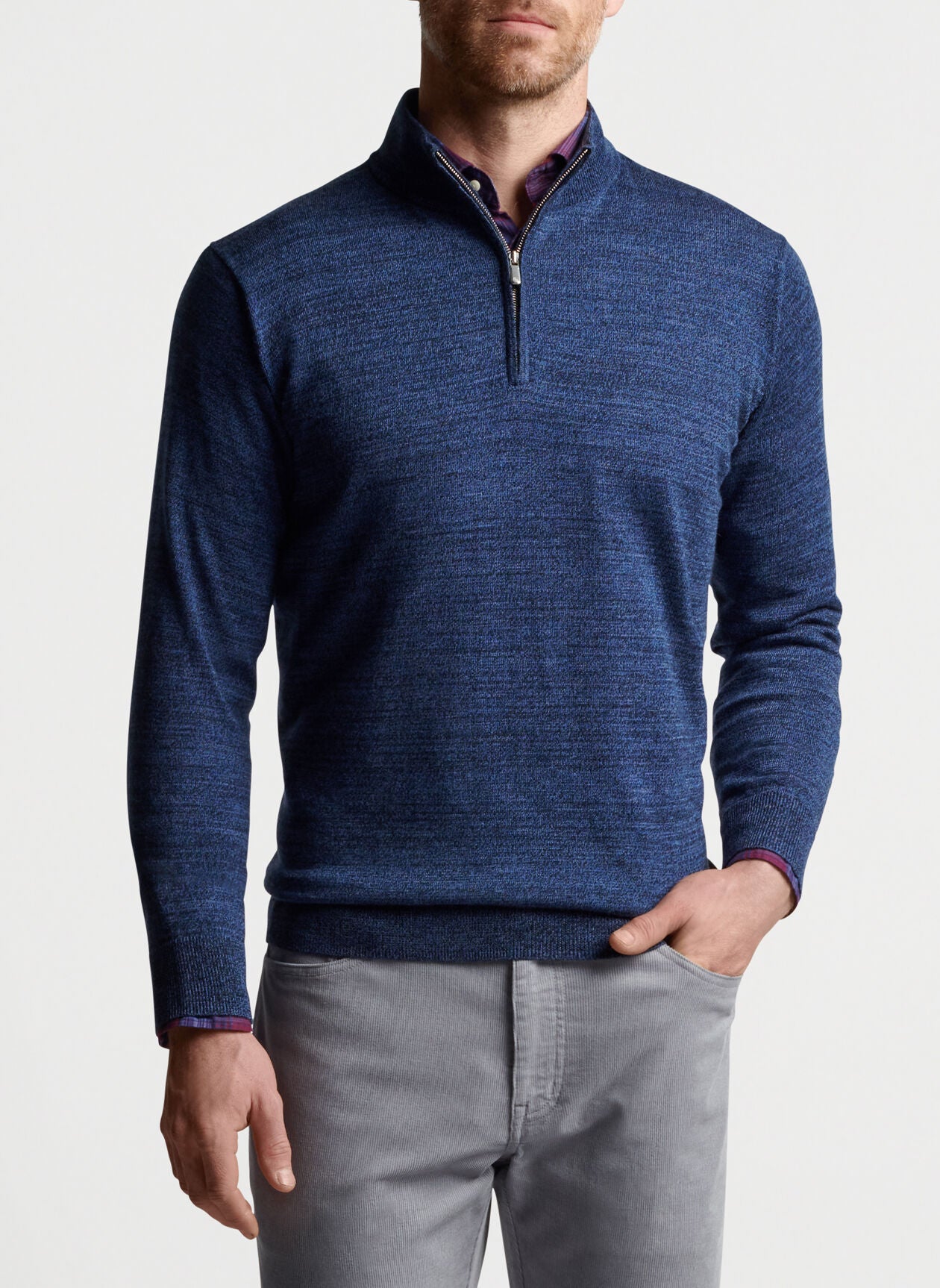 Peter Millar Autumn Crest 1/4 Zip Sweater - MF22S01