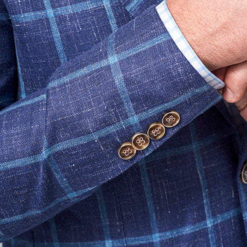 Peter Millar Crown Soft Windowpane Soft Jacket Ms18J04
