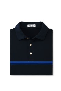 Peter Millar Pacific Stripe Stretch Mesh Polo MS20EK58S