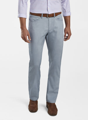 Peter Millar Crown Comfort Poplin Five-Pocket Pant - MS21B46