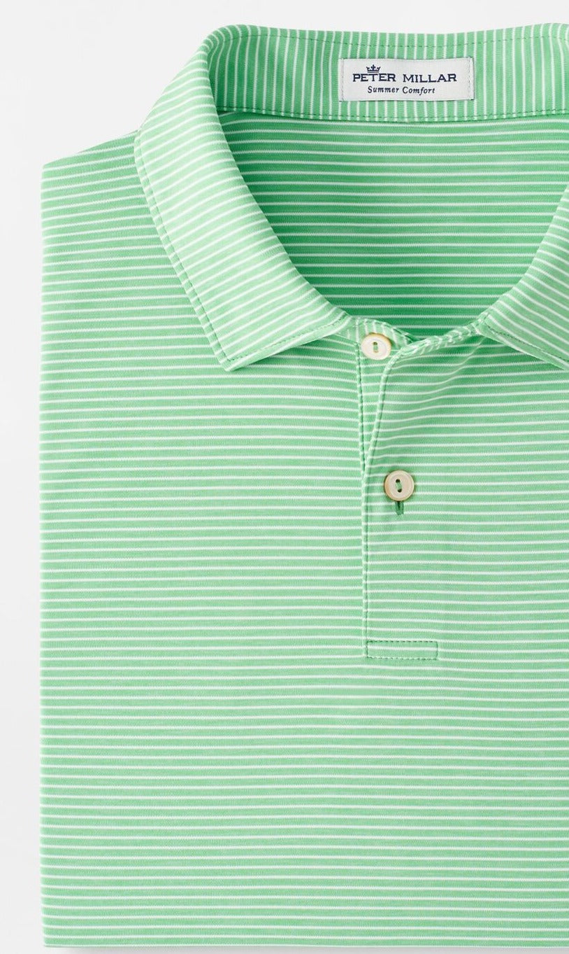Peter Millar Featherweight Melange Striped Polo MS21EK91S