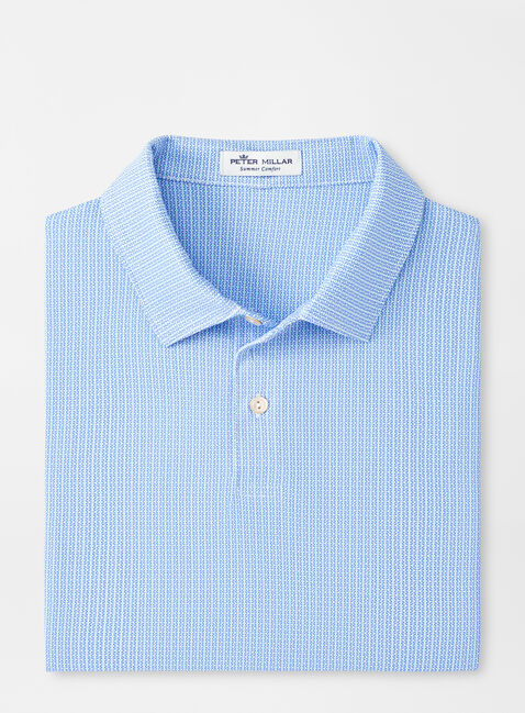 Peter Millar Featherweight Printed GEO Polo MS21EK93S