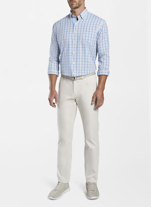 Peter Millar Dalton Performance Twill Sport Shirt - MS21EW14BL
