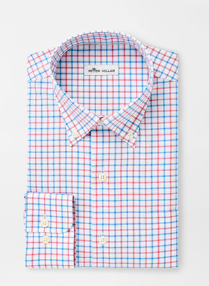 Peter Millar Crown Ease Emory Cotton Blend Sport Shirt - MS21W27NBL