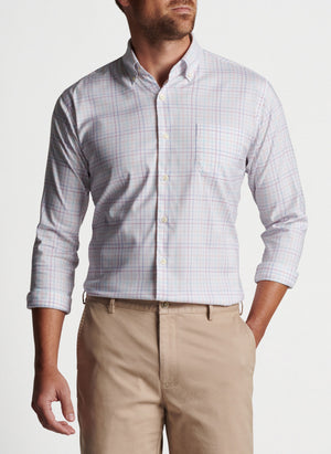 Peter Millar Rawls Crown Lite Cotton-Stretch Sportshirt MS23W21LTB
