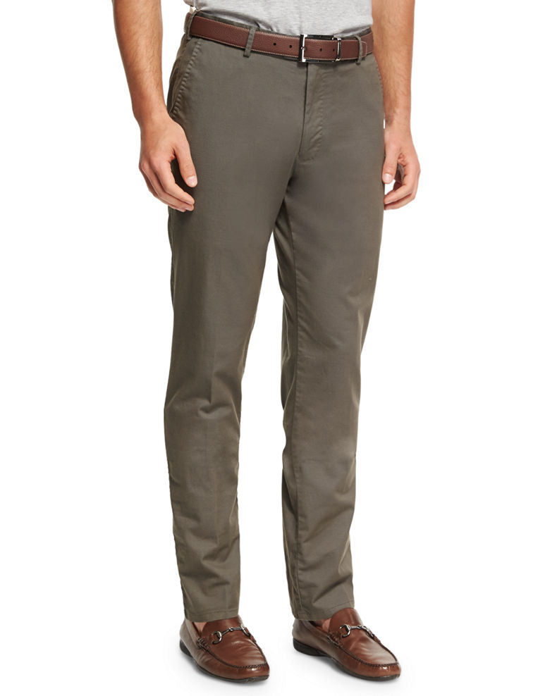 Peter Millar Raleigh Washed Twill Flat Front Pant MC00B84