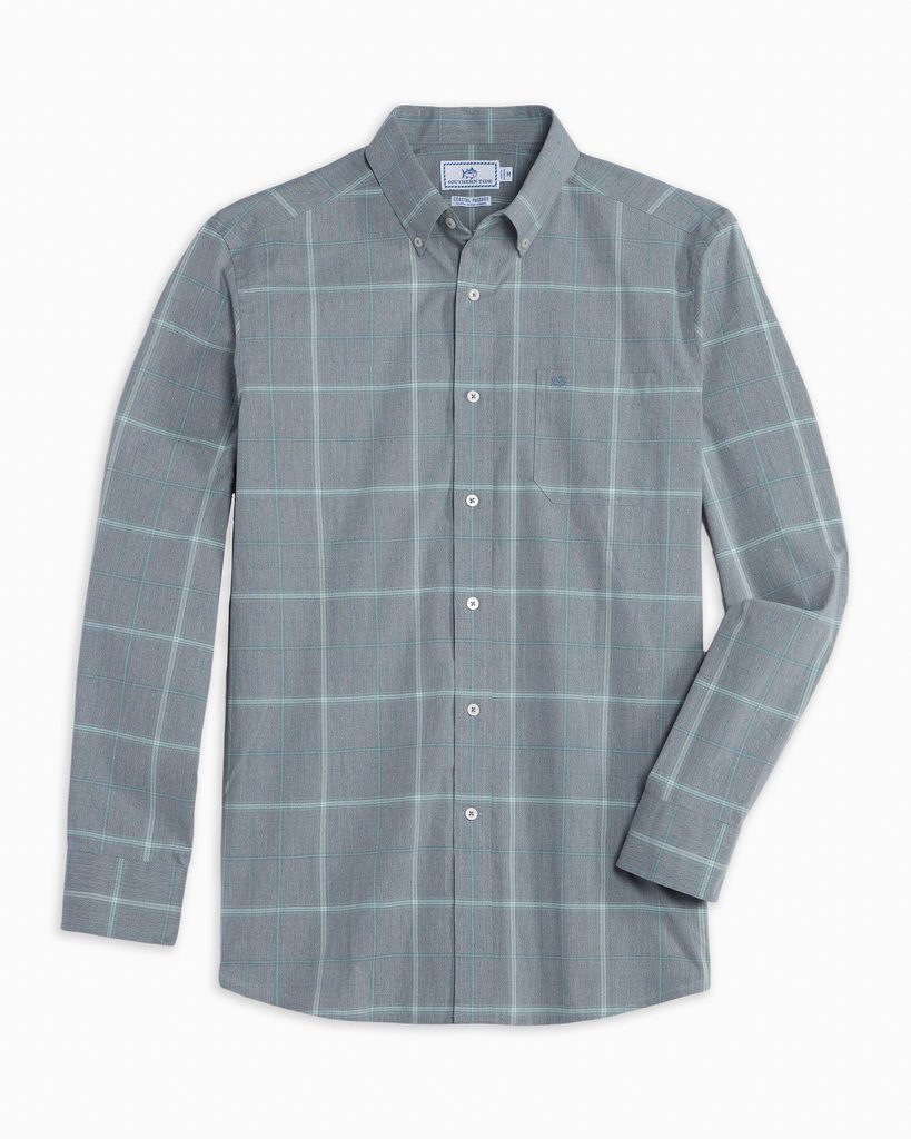 Southern Tide Coastal Passage Heather Almaco Plaid Sportshirt
