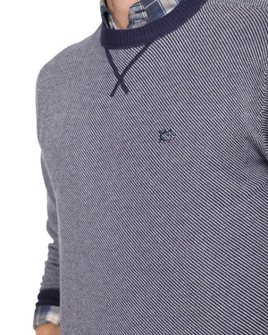 Southern Tide Pacific Highway Twill Crewneck Sweater