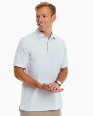 Southern Tide S/S Driver Spacedye Performance Polo - 7665