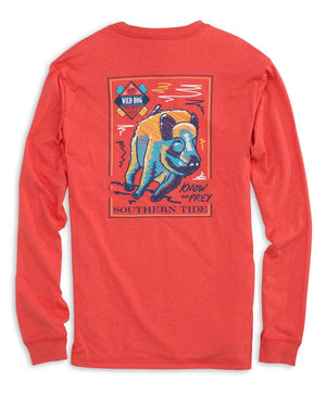 Southern Tide Know Your Prey Wild Hog L/S Tee 3388