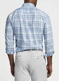 Peter Millar Sullivan Summer Soft Cotton Sport Shirt MS22W11UBL