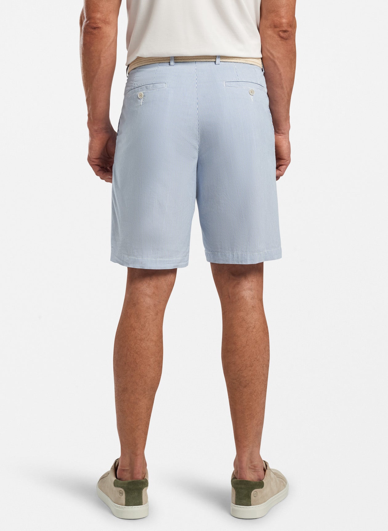 Peter Millar Pinstripe Cotton Blend Short MS20B11