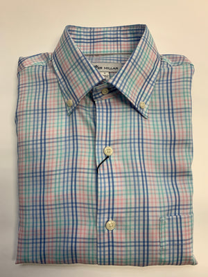 Peter Millar Old Town Multi Gingham Shirt Ms19W06Nbl