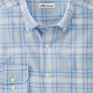 Peter Millar Boyd Summer Soft Cotton Sport Shirt MS22W08UBL
