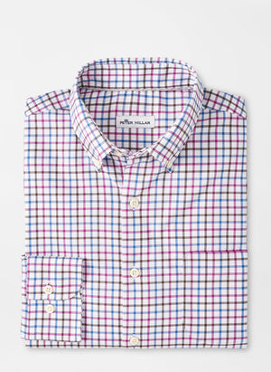 Peter Millar Ryton Crown Lite Cotton-Blend Sport Shirt MF22W10NBL