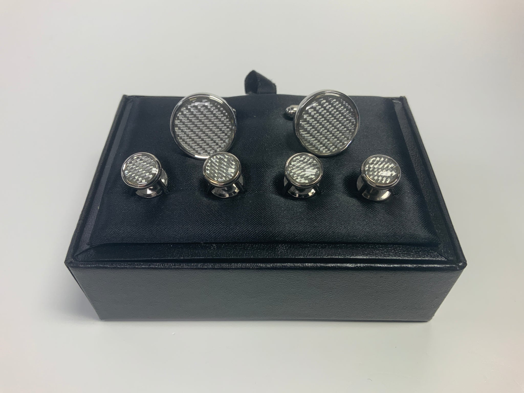 Cardi Stud Set with Cufflinks