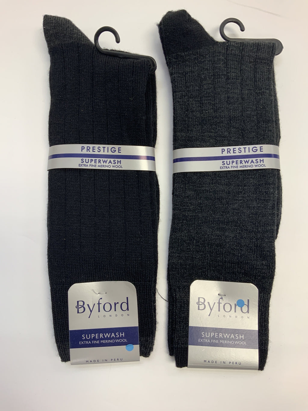 Byford Mid-Calf Cashmere Blend Dress Socks