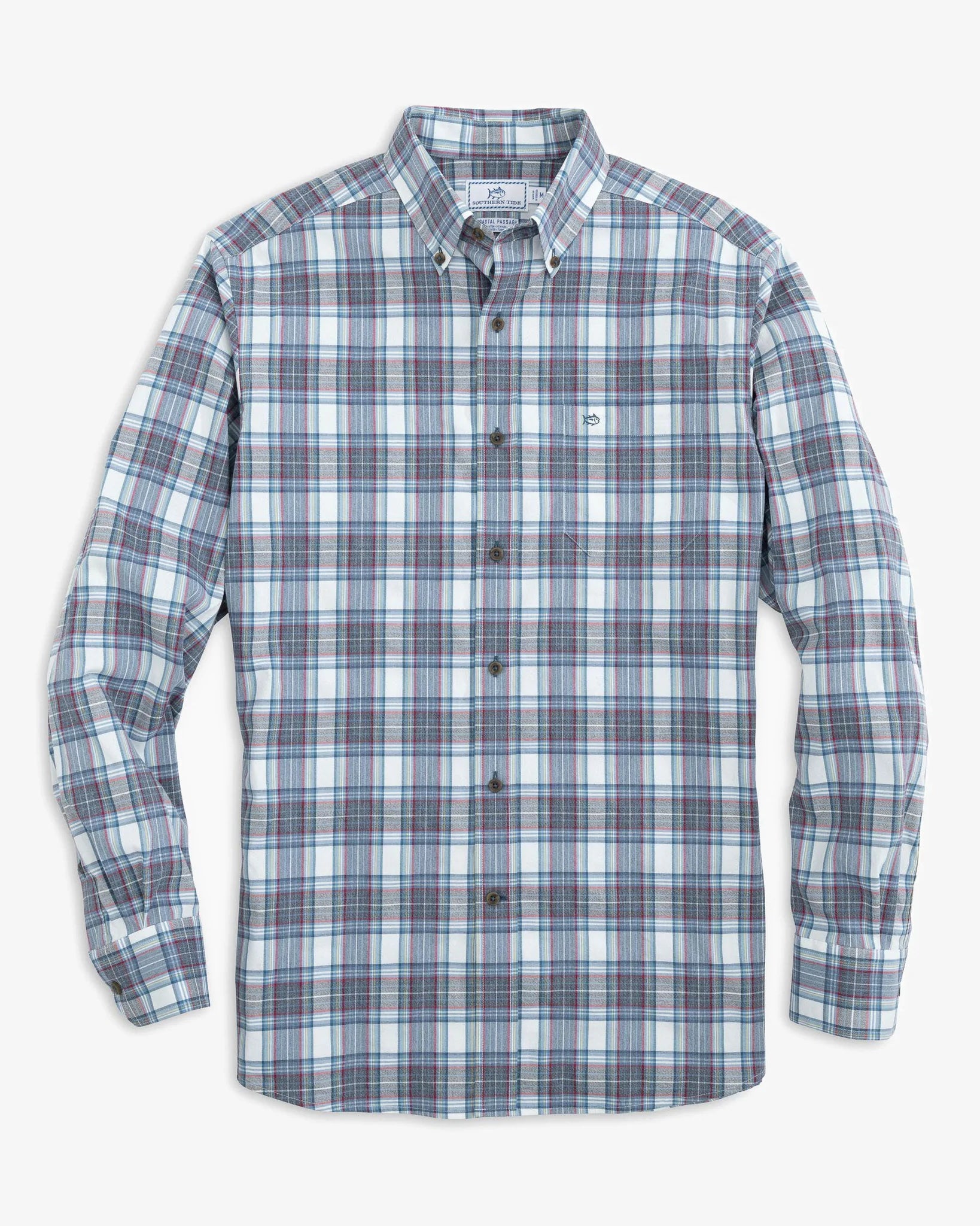 Southern Tide Coastal Passage Rhett Plaid Sportshirt 8614