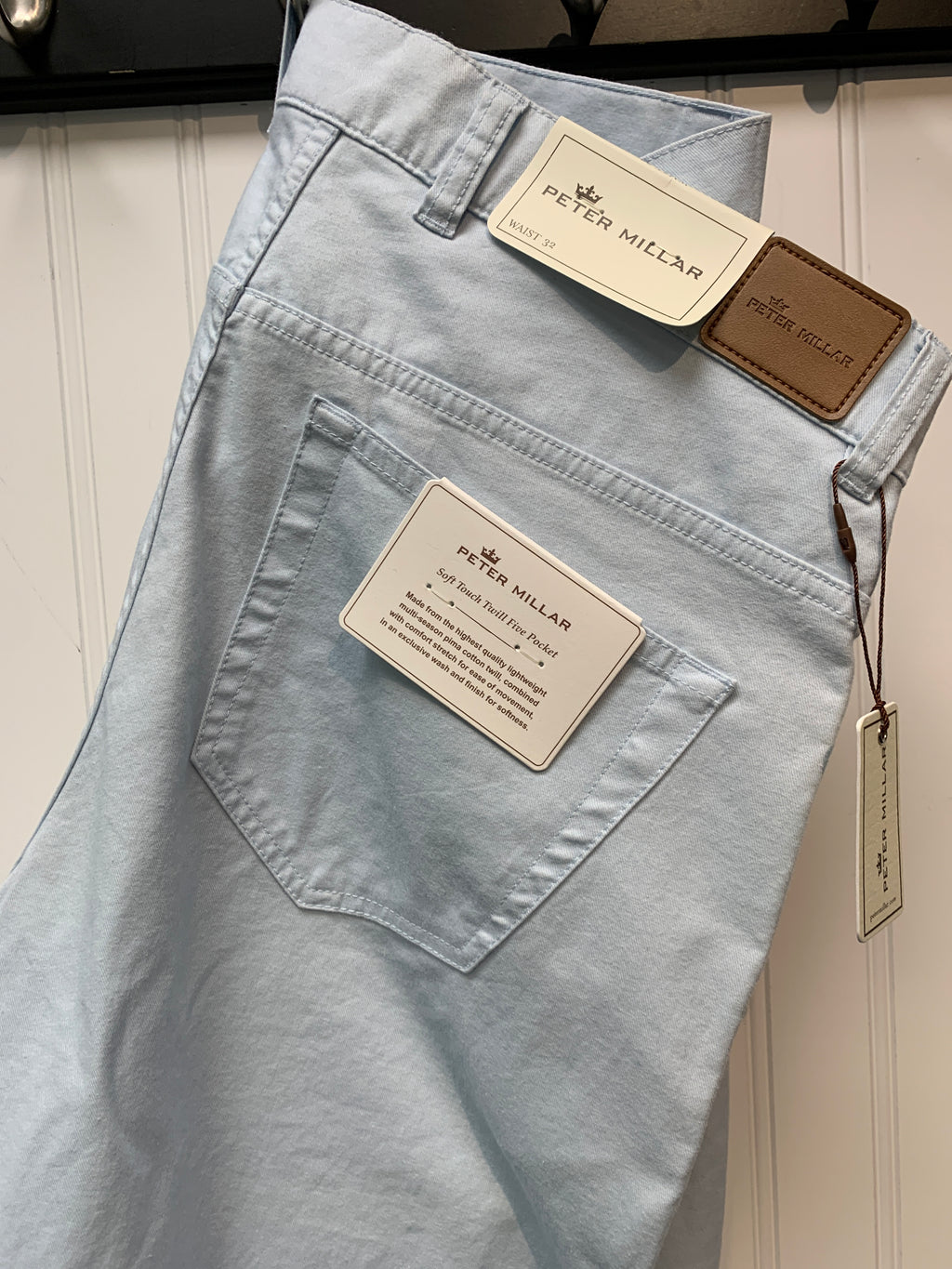 Peter Millar Twill 5-Pocket Soft Touch Ms18B47