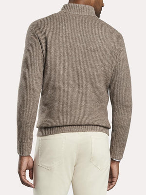 Peter Millar Basket Weave 1/4 Zip Sweater Mf19S67