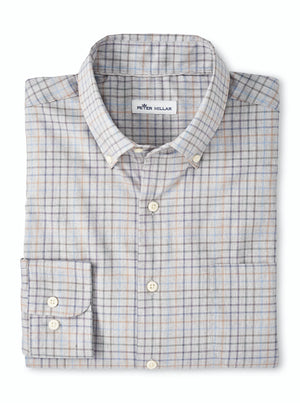 Peter Millar Thacker Crown Lite Cotton-Blend Sport Shirt - MF22W11NBL