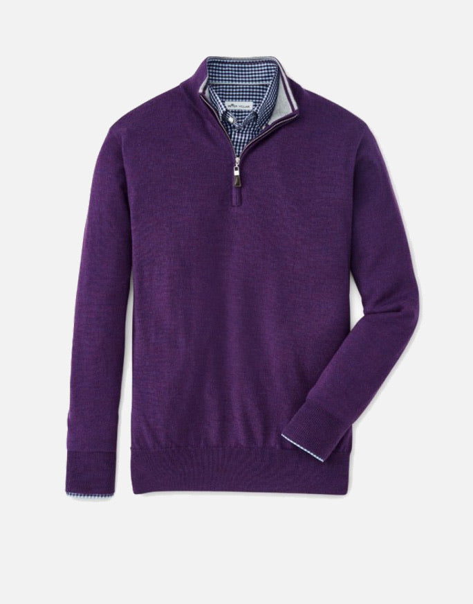 Peter Millar Crown Soft 1/4 Zip Sweater Mf19S52