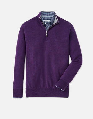 Peter Millar Crown Soft 1/4 Zip Sweater Mf19S52