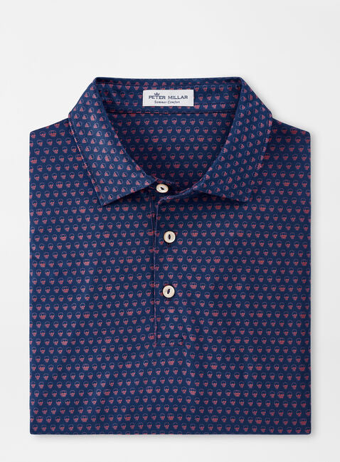 Peter Millar Seeing Double Performance Jersey Polo - MS22EK19S