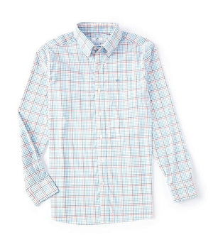 Southern Tide Morada Plaid Intercoastal Sport Shirt - 9136