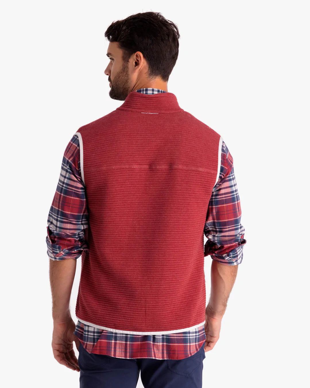 Southern Tide Ridgepoint Heather Reversible Vest 9590