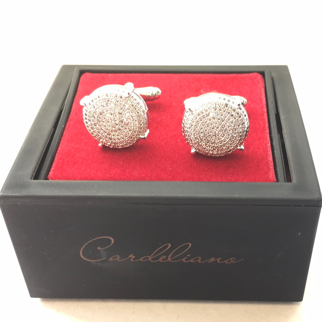 T.O. Collection Cardeliano CZ Cufflinks