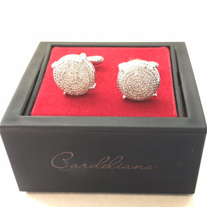 T.O. Collection Cardeliano CZ Cufflinks