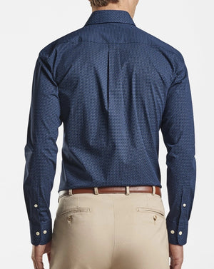 Peter Millar Midnight Cotton Blend Sport Shirt MF20W14CSL