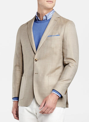 Peter Millar Crown Soft St. George Glen Plaid Sportscoat Ms19J03