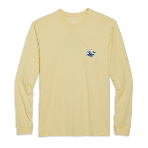 Southern Tide L/S Sunset SJ Attack T-Shirt 8744