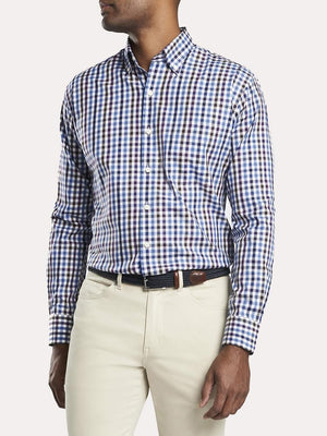 Peter Millar Baker Island Multi Gingham Woven Mf19W27Nbl