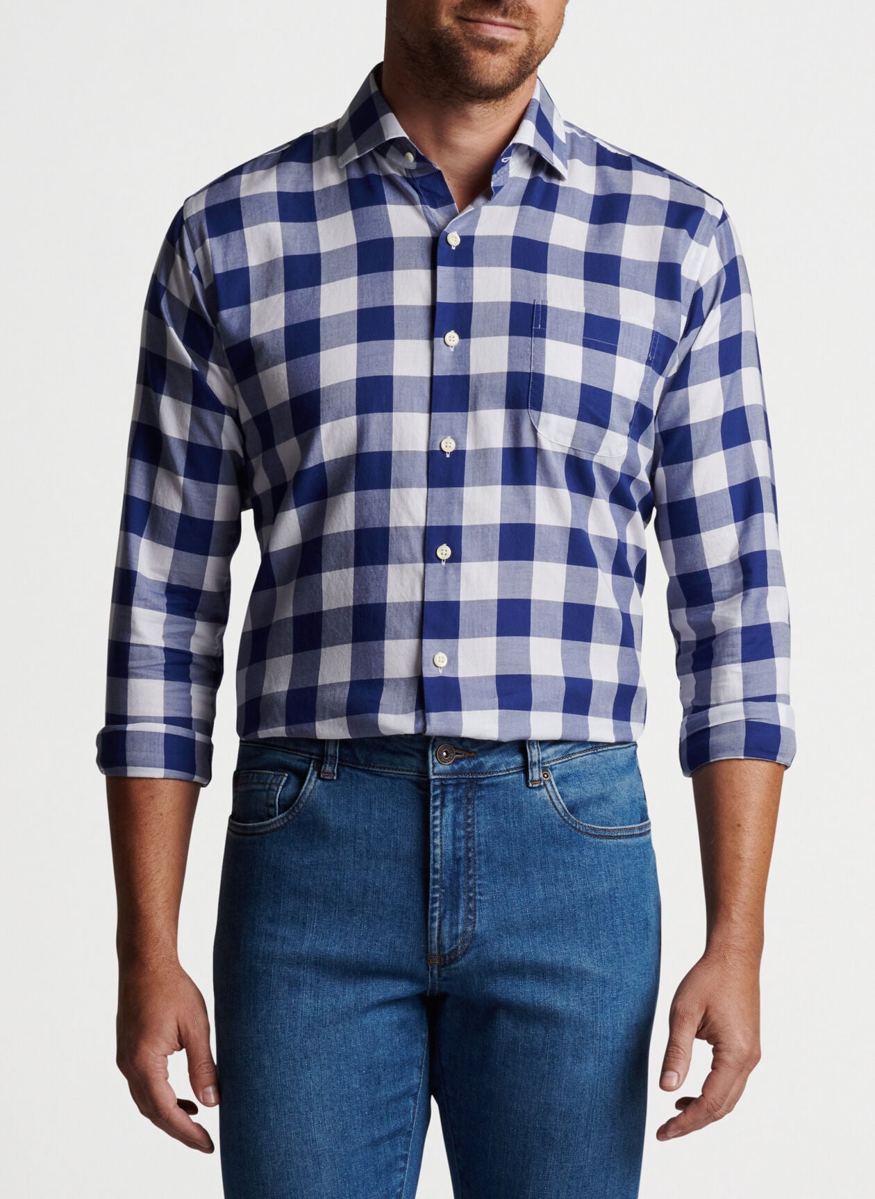 Oakbrook Summer Soft Cotton Sport Shirt MS23W08LTS