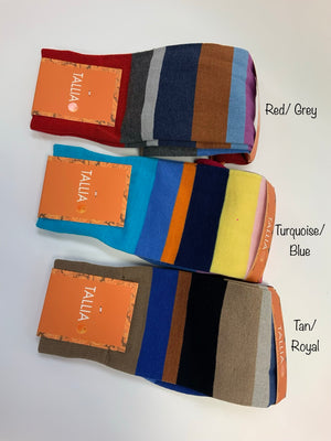 Tallia Socks- Color Blocked
