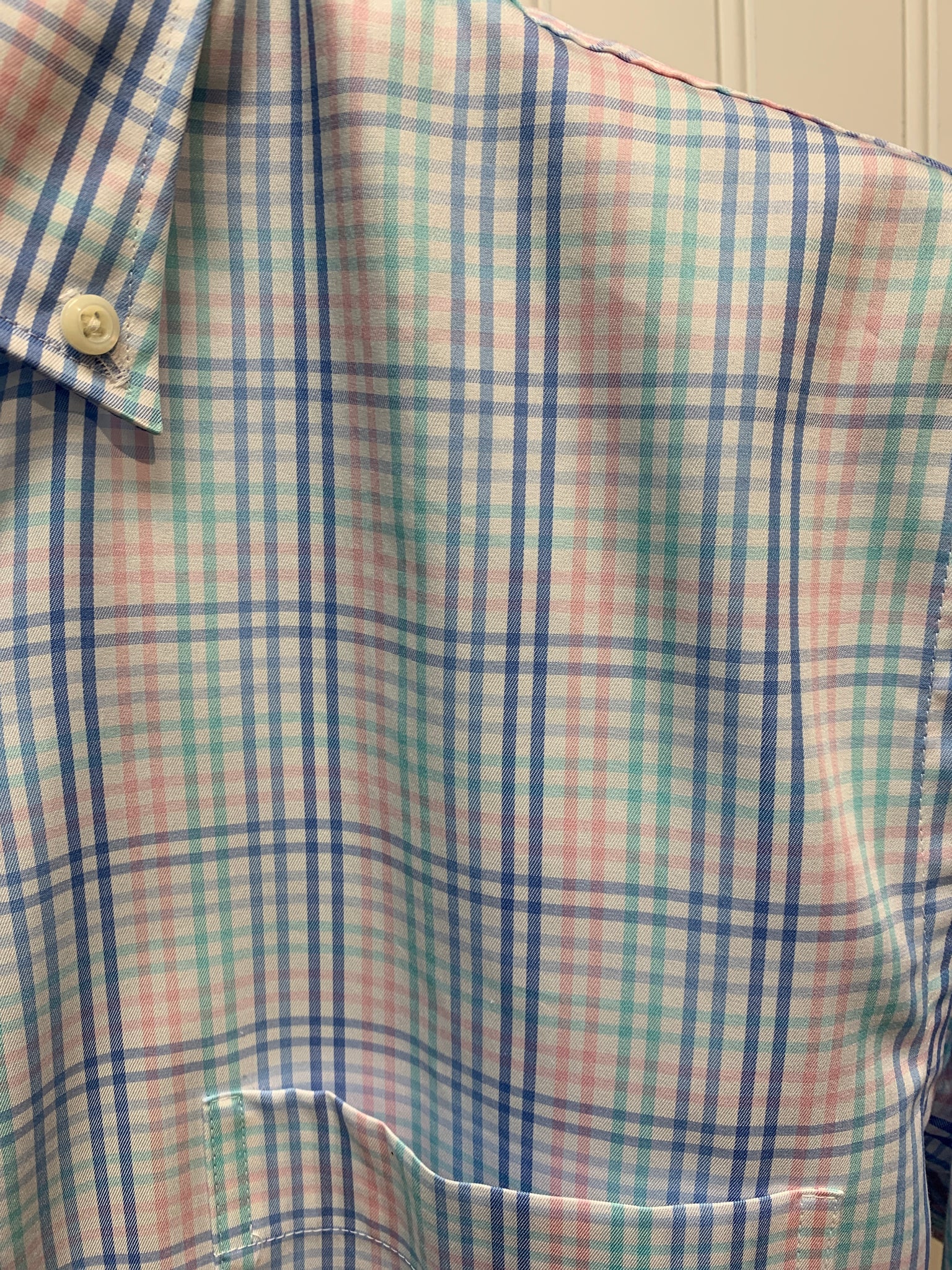 Peter Millar Old Town Multi Gingham Shirt Ms19W06Nbl