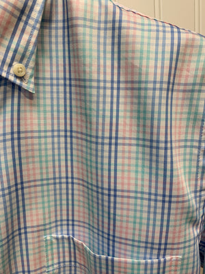 Peter Millar Old Town Multi Gingham Shirt Ms19W06Nbl