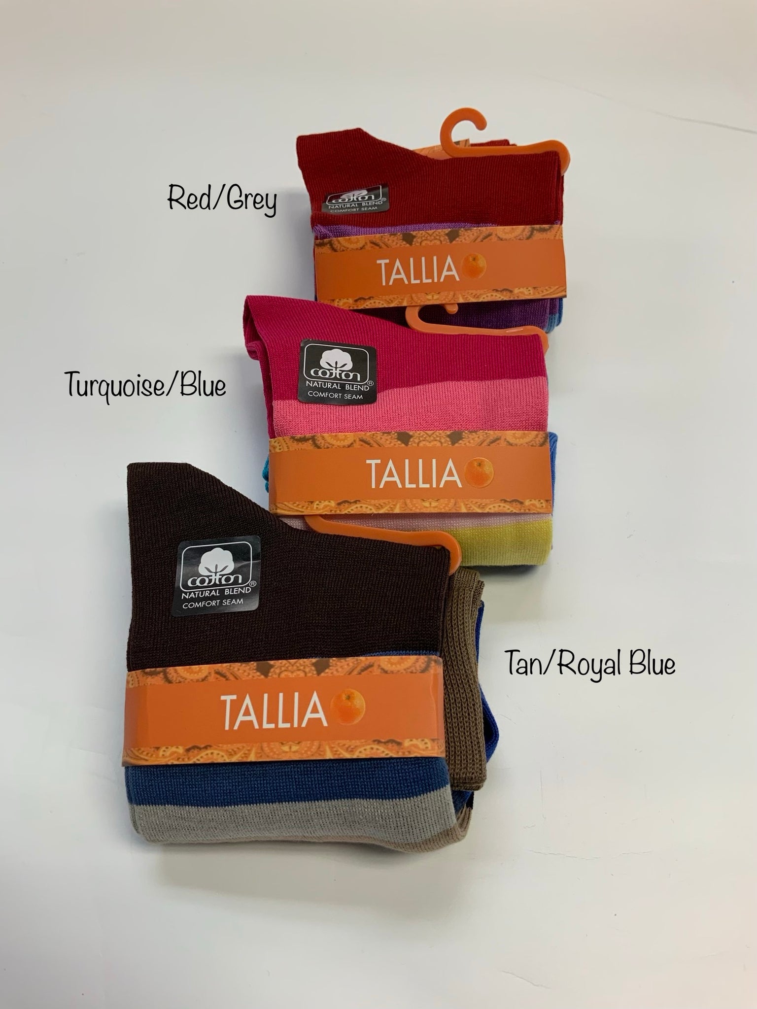Tallia Socks- Color Blocked