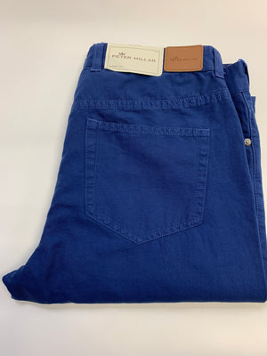 Peter Millar Seaside Cotton Linen 5-Pocket Pant Ms18B70