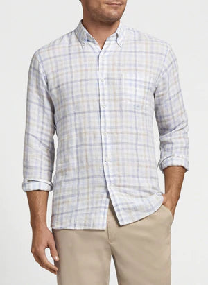 Peter Millar Coronado Linen Sport Shirt - MS22W78CVL