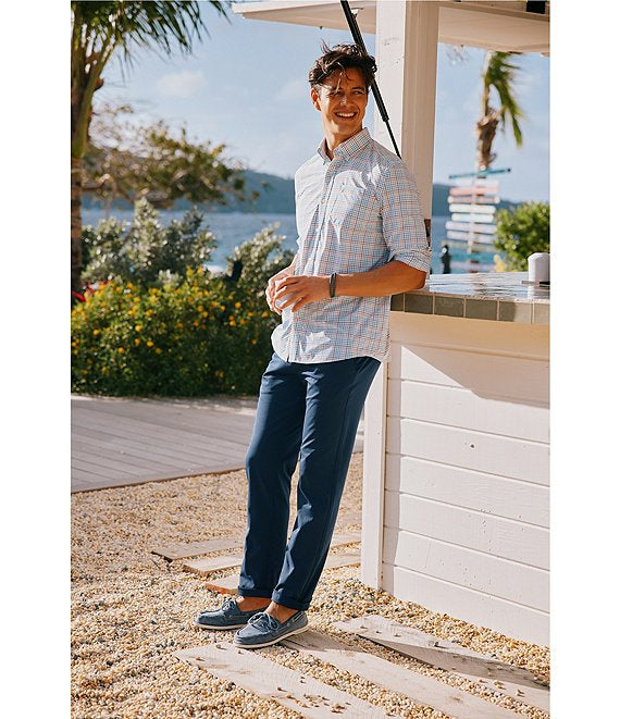 Southern Tide Morada Plaid Intercoastal Sport Shirt - 9136