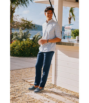 Southern Tide Morada Plaid Intercoastal Sport Shirt - 9136