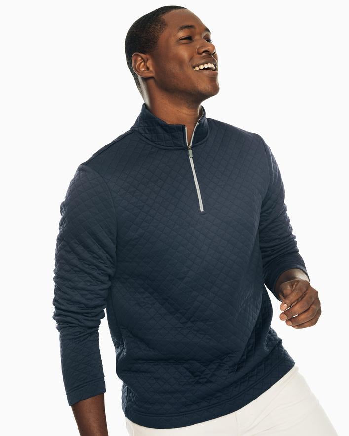 Southern Tide Quay Quilt 1/4 Zip - 7019