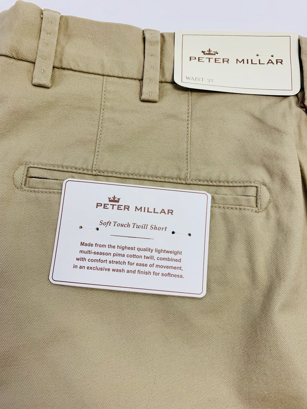 Peter Millar Soft Touch Twill Short MC0B13
