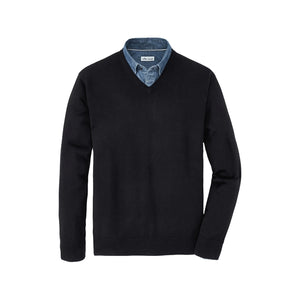 Peter Millar Autumn Crest V-Neck Sweater - ME0S02